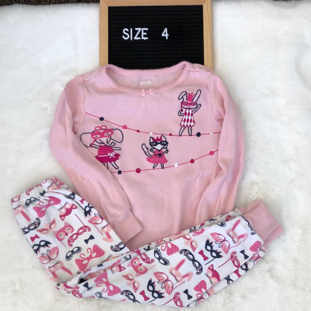 Gymboree cotton ballerina pj set size 4
